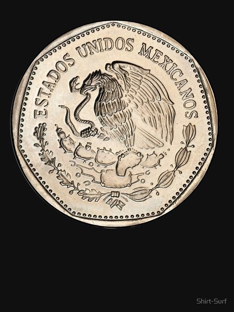 Mexico Flag, Mexican Peso, Vintage Mexican, Tattoo Inspo, Diner, Surfing, Flag, T-shirt, For Sale