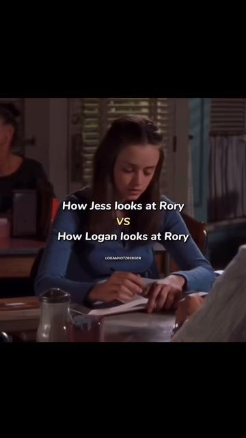 Rory And Jess Kiss, Rory Gilmore And Logan, Jess And Rory, Gilmore Girls Logan, Logan Huntzberger, Rory And Logan, Rory And Jess, Gilmore Girls Quotes, Gilmore Girls Fan