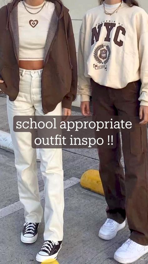 [Sponsored] 73 Great Cute School Outfits For Middle School Hacks You Never Thought Of Today #cuteschooloutfitsformiddleschool School Appropriate Outfits, Middle School Fashion, Appropriate Outfits, Outfit Ideas School, Middle School Outfits, Outfits Baggy, About School, First Day Of School Outfit, Trendy Outfits For Teens