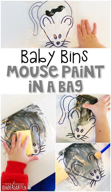 Paint In A Bag, Fun Teaching Ideas, Mouse Paint Activities, Nursery Rhyme Art, Color Activities For Toddlers, Tot Trays, Toddler Projects, Prek Crafts, Moana Bebe