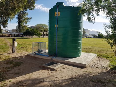 Overhead Water Tank Design For Home, Water Tank Ideas Home, Water Reservoir Tank, Well Water System, Water Collection System, Swimming Ponds, Water Storage Containers, Garden Watering System, Steel Water Tanks