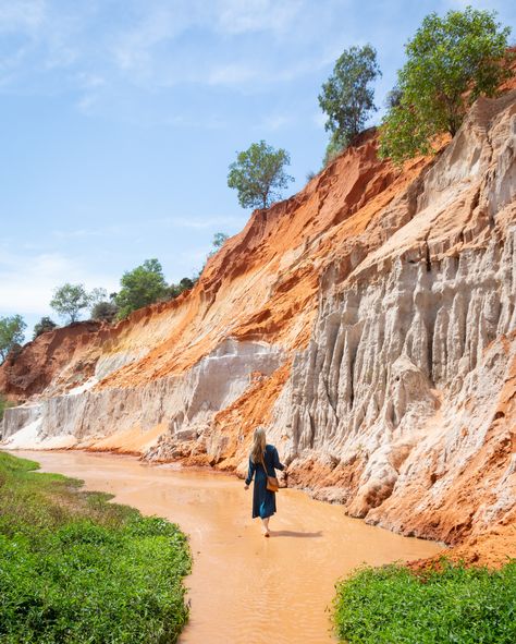 Fairy Stream in Mui Ne Beach, Vietnam. By Wandering Wheatleys (@wanderingwheatleys)  #MuiNe #Vietnam #TravelPhotography #Instagram Vietnam Destinations, Vietnam Backpacking, Backpacking South America, Backpacking India, Visit Arizona, Thailand Backpacking, Visit Vietnam, Backpacking Asia, Danang