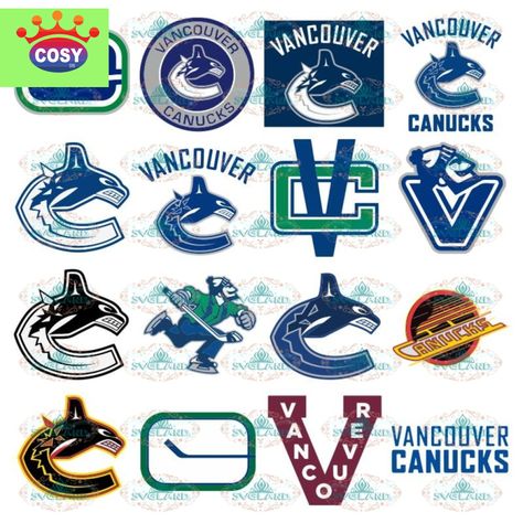 Canucks Logo, Vancouver Canucks Logo, Bo Horvat, Canada Hockey, Hockey Logos, Nhl Logos, Tie Crafts, Hockey Girls, Artist Aesthetic