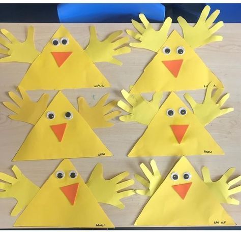 Crafts,actvities And Worksheets For Preschool,toddler And Kindergarten Kindergarten Easter, Preschoolers Activities, Triangles Activities, Moana Bebe, Shape Activities, Shape Activities Preschool, Easter Crafts Preschool, Easter Crafts For Toddlers, Halloween Crafts For Toddlers