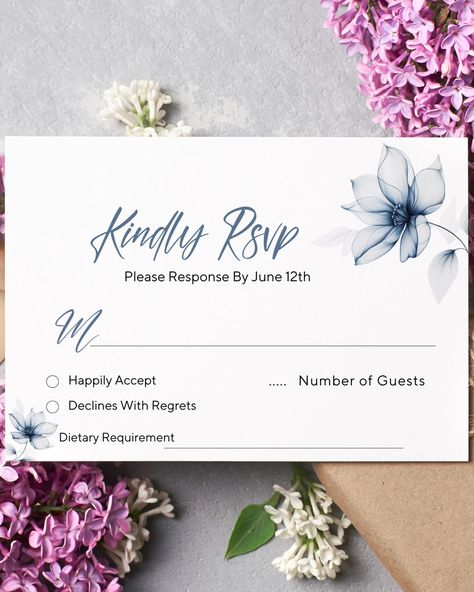 Wedding RSVP Reminder Template Free Reminder Template, Rsvp Wedding, Using Canva, Diy Print, Rsvp Wedding Cards, Wedding Rsvp, Diy Prints, Free Wedding, Wedding Printables