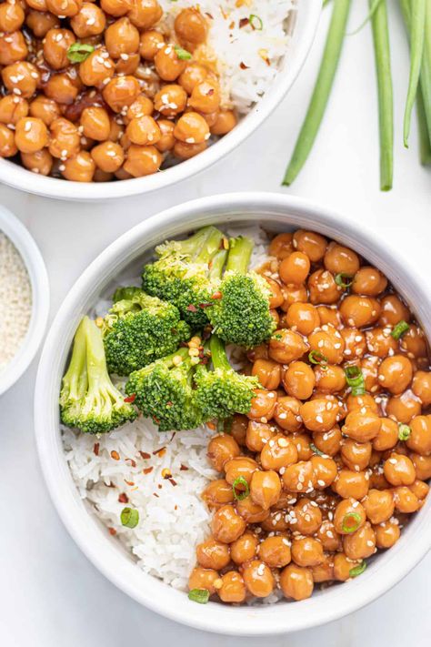 Sesame Chickpeas, Lazy Vegan Recipes, Lazy Lunch, Simple Vegan Recipes, Lazy Vegan, Dairy Free Recipes Dinner, Quick Vegan Meals, Dairy Free Dinner, Vegan Lunch Recipes