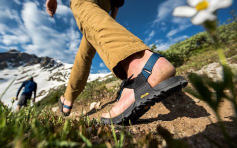 The 12 Best Hiking Sandals For Men | GearMoose Hiking New Zealand, Adventure Sandals, Camping Shoes, Best Hiking Shoes, Adventure Hiking, Sandals For Men, Closed Toe Sandals, Hiking Sandals, Outdoor Sandals