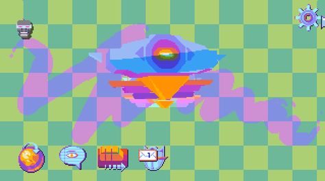 Hypnospace Outlaw, Low Poly Aesthetic, Space Outlaw, Poly Aesthetic, Web Aesthetic, Swag Art, Old Windows, Game Concept, Phone Design