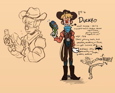 Muppet Oc Art, Clown Ocs Drawing, Muppet Oc, Muppet Character Design, Clown Character Design Inspiration, Clowncore Character Design, Clown Oc Art, Rodeo Clown Drawing, Clown Fish Character Design