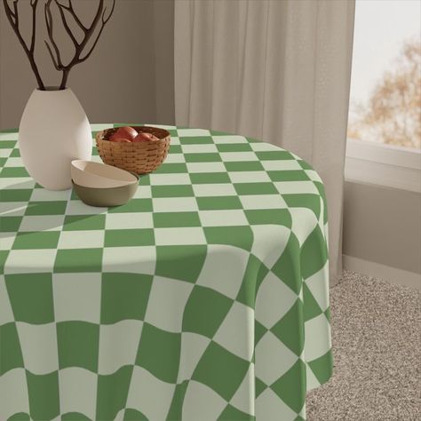 Checkered | Green Checkered | Tablecloth | Checkered Tablecloth | Green Checkered Tablecloth | Checkered Decor | Home Decor | House Decor | Kitchen Decor | Checkered Pattern | Dining Room | Kitchen Aesthetic | Green Checkered Aesthetic | Kitchen Essentials | Home Decor Essentials | Kitchen Decor Essentials | Soft | Lightweight | Patterned Tablecloth | Gifts | Gift Ideas | Gifts for Her | Gift Ideas for Girlfriend | Gift Ideas for Best Friend | Christmas Gifts Unique Tablecloth, Checkered Table, Checkered Tablecloth, Dining Room Paint, Green Checkered, Room Painting, Fabric Construction, Party Essentials, Display Design