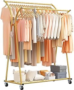 Rolling Clothes Rack, Portable Clothes Rack, Clothes Hanger Rack, Closet Rack, Heavy Duty Clothes Rack, Clothes Racks, Clothes Hanging, Hanging Closet, Hanging Rack