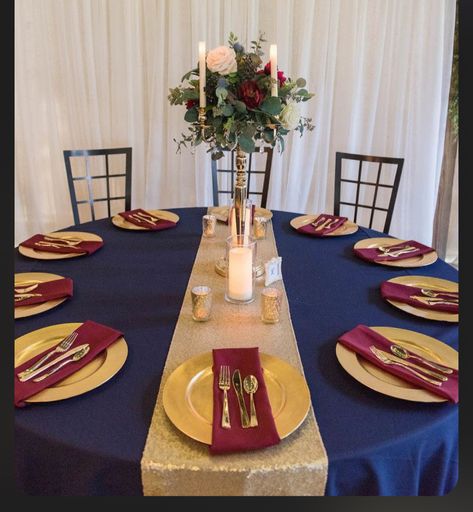 Red Table Settings, Wedding Cocktail Bar, Red Gold Wedding, Long Table Wedding, Gold Wedding Colors, July Wedding, Wedding 2025, Red Table, Wedding Reception Tables