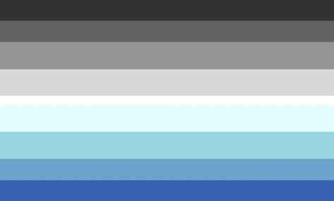 Blue Xenogender, Mogai Flags, Xeno Genders, Purple Pride, Gender Flags, The Color Blue, Lgbtq Flags, Lgbt Flag, Religious Symbols