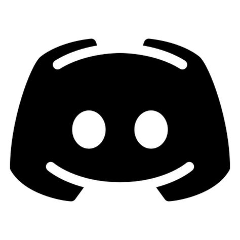 Discord Black And White Icon, Discord Logo Black, Discord Icon Logo, Black Discord Icon, Discord Icon Aesthetic, Transparent App Icons, How To Make Icons, Discord App Icon, Discord Logo