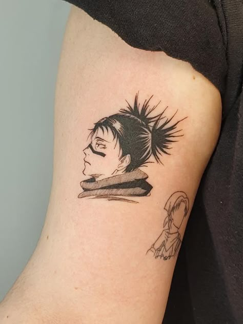 Choso Tattoo Jjk, Anime Tattoo Ideas Jujutsu Kaisen, Jjk Anime Tattoos, Choso Tatoo Idea, Chose Tattoo Jjk, Itadori Tattoo Ideas, Choso Tattoo Idea, Jjk Tattoos Ideas, Yuji Itadori Tattoo Ideas