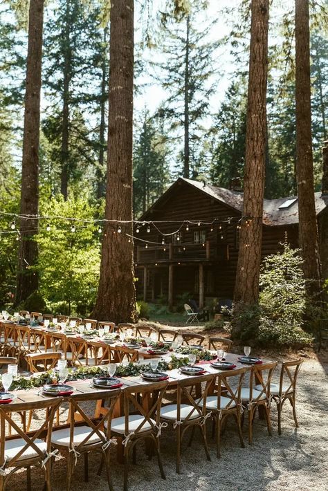 Woodsy Romantic Loloma Lodge Wedding » Event Crush Montana Outdoor Wedding, Outdoor River Wedding, Lodge Wedding Venues, Small Oregon Wedding, Glen Oaks Big Sur Wedding, Central Oregon Wedding, Outdoor Wedding Mountains, Rustic Cabin Wedding, Redwood Wedding Decorations