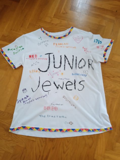 Junior Jewels Shirt, Junior Jewels Taylor Swift, Me Taylor Swift, Taylor Swift Shirt, Taylor Swift Shirts, You Belong With Me, Grad Ideas, Taylor Swift, Swift