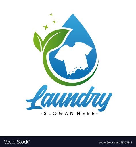 Laundry Logo Ideas, Laundry Logo Design Ideas, Dry Cleaning Logo, Logo Laundry, Kombucha Drink, Laundry Station, Laundry Logo, Laundry Business, Sale Logo