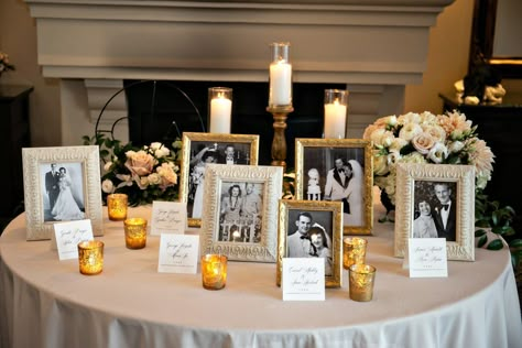 Tips Tuesday: Designing a Memorial Table — Santa Barbara Wedding Style In Loving Memory Wedding Table Ideas, Memory Table With Candles, Legacy Table At Wedding, Love That Built Us Wedding, Wedding Loving Memory Table, Wedding In Memory Of Table, Memories Table Wedding, Remembrance Wedding Table, Memorial Tables At Weddings