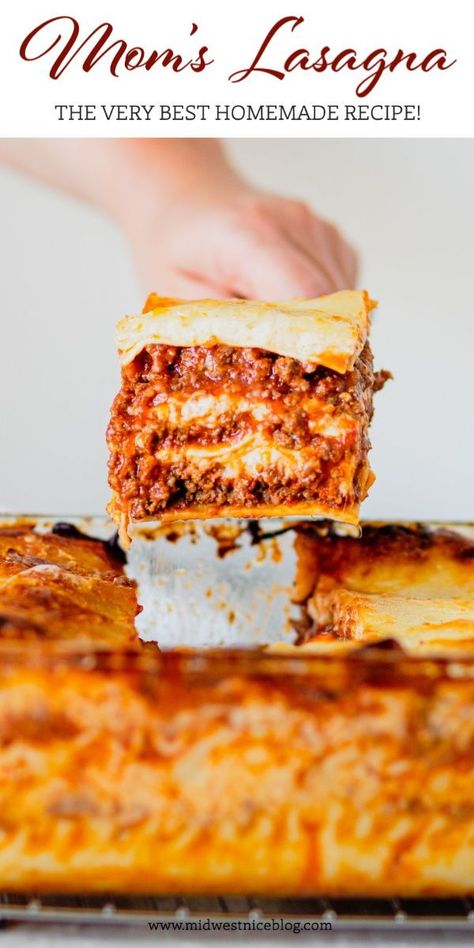 Venison Lasagna Recipe, Ground Deer Recipes, Venison Lasagna, Best Lasagna Recipe Ever, Best Homemade Lasagna, Homemade Lasagna Recipe, Recipes For Hosting, Homemade Lasagna Recipes, Venison Meat