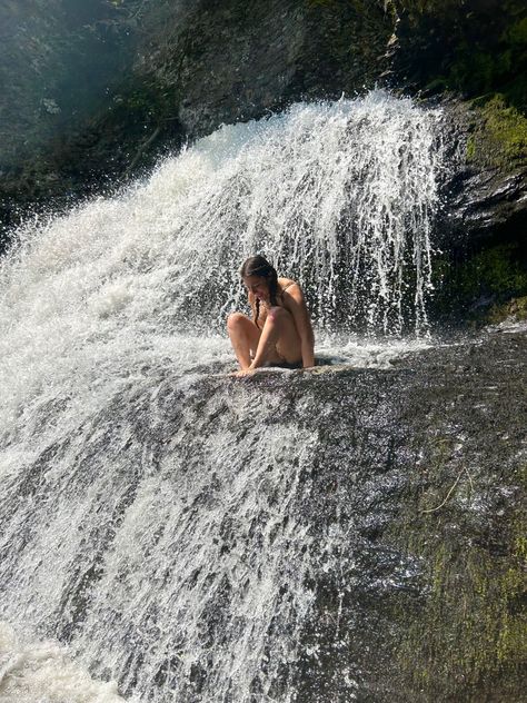 Salty Girl Aesthetic, Salted Granola Girl Aesthetic, Salty Granola Aesthetic, Salted Granola Girl, Swimming Waterfall, Salted Granola Aesthetic, Sarah Core, Salty Granola, Granola Summer