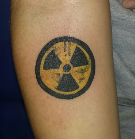 Radiation symbol tattoo Radiation Symbol Tattoo, Radioactive Symbol Tattoo, Radioactive Tattoo, Radiation Tattoo, Nuclear Tattoo, Biohazard Tattoo, Snakes Tattoo, Radiation Symbol, Radioactive Symbol