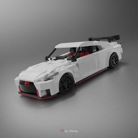 Godzilla’s Return | THE LEGO CAR BLOG Nissan Gtr R35 Nismo, Gtr R35 Nismo, Lego Auto, Lego Sports, Lego Racers, Godzilla Toys, Nissan Gt R R35, Lego Decorations, Aventador Lamborghini