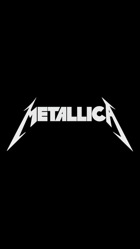 Metallica Metallica Painting Ideas, Metallica Black And White, Metallica Artwork, Metallica Drawing, Metallica Font, Metallica Wallpapers, Expressive Lettering, Metallica Poster, Metallica Logo