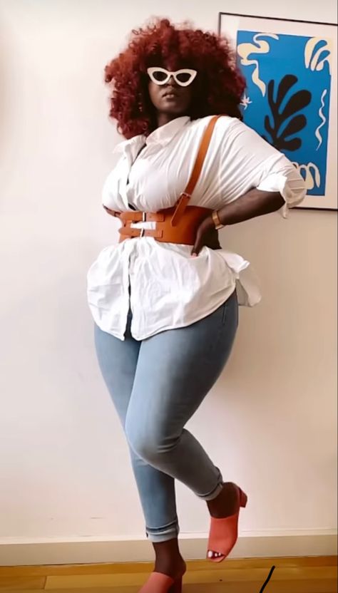 Plus Size Cute Aesthetic, Plus Size Websites Clothing For Women, Casual Spring Outfits Black Women Plus Size, Black Thick Woman Outfits, Plus Size Outfit Black Women, Valentine's Outfits For Women, Black Women Plus Size Outfits, Thick Body Outfits Dresses, Easy Brunch Outfits