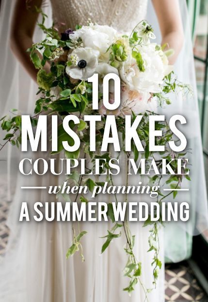 Mistakes Couples Make When Planning A Summer Wedding Wedding Inspiration Summer, June Wedding, Future Mrs, Summer Weddings, Wedding Advice, Wedding Wishes, Wedding Planning Tips, Wedding Planners, Budget Wedding