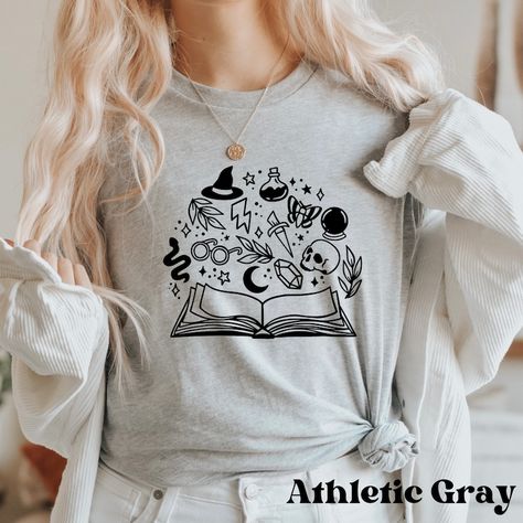 Book Shirts, Bookish Gifts, Gifts For Readers, Crystal Collection, Graphic Tees Women, Book Lovers Gifts, Book Accessories, Book Design, Book Lovers