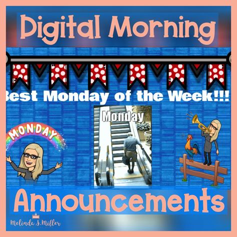 Morning School, Elementary Principal, Morning Announcements, School Tv, Staff Morale, Cowboy Quotes, Digital Announcement, Student Birthdays, Kids News