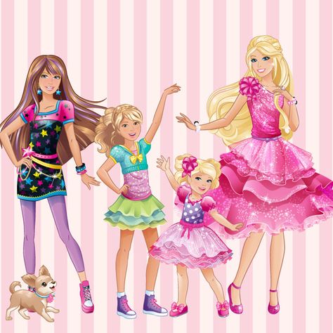 Barbie Clipart, Barbie And Her Sisters, Barbie Fairy, Barbie Art, Barbie Books, Barbie Drawing, Barbie Sisters, Barbie Cartoon, Barbie Images