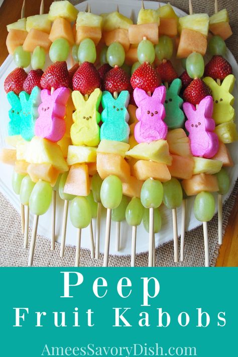 Easter Kids Food, Easter Deserts, Easter Fruit, Easter Food Appetizers, Easter Party Food, Appetizers For Kids, Easter Appetizers, Easter Dishes, Easter Lunch