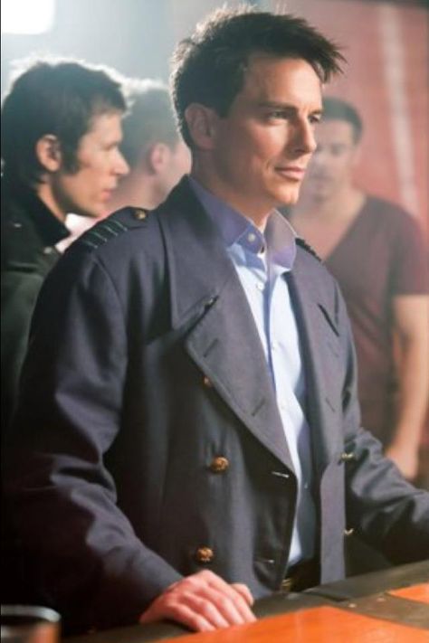 Captain Jack Harkness  (John Barrowman) brilliant Ianto Jones, Jack Johns, False Hope, Rose And The Doctor, Captain Jack Harkness, Jack Harkness, John Barrowman, Donna Noble, Oh Captain My Captain