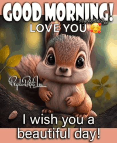 Click to view the GIF Good Morning Squirrel, Good Morning Hugs, Good Morning Gifs Funny, Funny Good Morning Pics, Funny Good Morning Greetings, Happy Morning Images, Cute Good Morning Pictures, Morning Meme, Happy Sayings