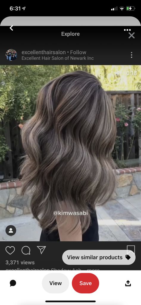 Light Brown Mushroom Balayage, Dusty Brown Balayage, Blended Ash Brown Hair, Light Brown Hair With Ash Balayage, Ash Tone Hair Brown, Ashy Ombre Hair Brunettes, Ashy Low Lights For Brown Hair, Chocolate Brown Hair Ash Highlights, Mushroom Brown Ash Hair