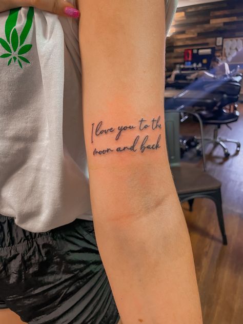 Simple Tattoos With Words, Tattoos For Late Mom, Simple Tattoos With Meaning Quotes, Unique Sayings For Tattoos, Tattoo Ideas For Past Loved Ones, Small Meaningful Tattoos For Your Parents, Mini Tattoos Words, Saying Tattoos Meaningful, Meaningful Tattoos For Grandparents