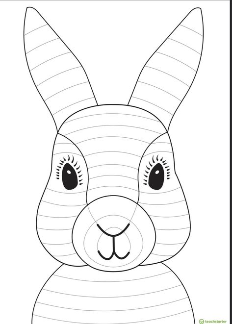 Draw designs on your bunny, and add color to the background!  See the example, and make yours an original work of art! Easter Art Lessons, Easter Art Project, Spring Art Projects, Fun Easter Crafts, Easter Bunny Crafts, Easter Art, Bunny Art, Bunny Crafts, Easter Activities