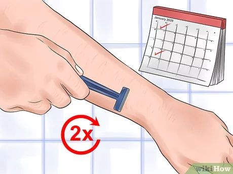 How to Shave Body Hair (Men) (with Pictures) - wikiHow Smelly Hair, Natural Hair Removal Remedies, Hair Removal Diy, Underarm Hair Removal, Hair Removal For Men, Painless Hair Removal, Woman Shaving, Wax Hair Removal, Hair Removal Permanent