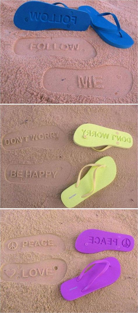 flip-flops Mode Boho, Mode Inspo, Creative Thinking, Summer Of Love, Creative Kids, Mode Inspiration, The Sand, Kids Crafts, The Words