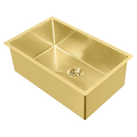 Copper undermount sink