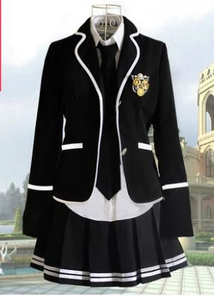 Girl outerwear set Korean school uniform Uniforme japonais Winter Uniforme escolar 2016 British style-in School Uniforms from Novelty & Special Use on Aliexpress.com | Alibaba Group Japanese Sailor Uniform, British School Uniform, Student Uniform, Sailor Uniform, School Uniform Outfits, School Uniform Fashion, Girls Outerwear, Japanese School, Uniform Fashion