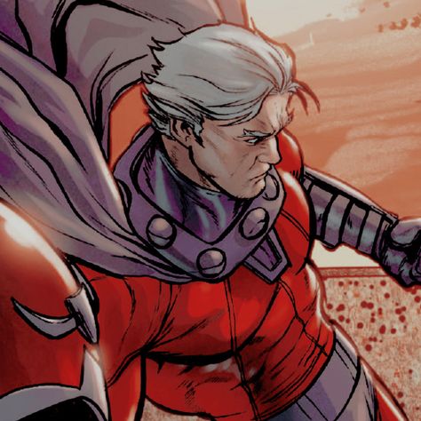 Erik Lehnsherr. Magneto. Icons. Erik Lehnsherr Icons, Magneto Pfp, Magneto Comic, Marvel Nova, Erik Lehnsherr, Comic Icons, X Men Evolution, Marvel Xmen, Marvel Villains