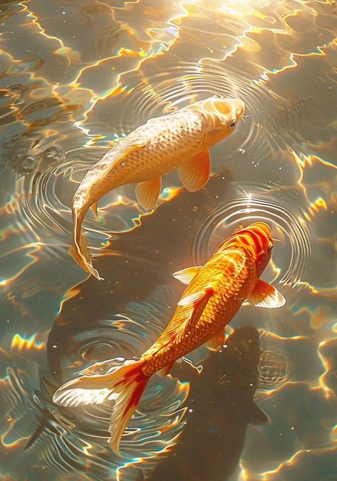 Carpe Noctem Wallpaper, Pretty Goldfish, Photo Profil Insta, Koi Pattern, Aesthetics Pics, Carpe Noctem, Carpe Koi, Fotos Aesthetic, Kimono Pattern