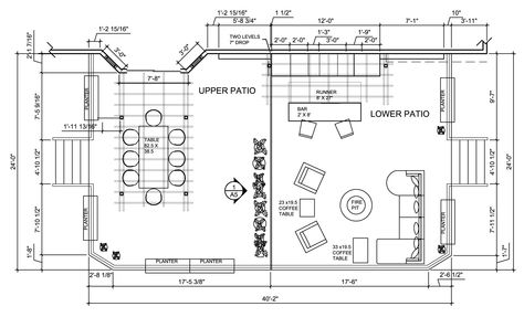 Patio furniture space planning. Kitchen Facing Backyard Floor Plans, Patio Plan Visualizer Using My Picture, Patio Dimensions, Backyard Drawing Plans, Patio Size Guide, Patio Furniture Placement, Office Furniture Layout, Small Patio Furniture, Backyard Patio Furniture