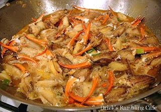 Crab Claw Bordelaise | Drick's Rambling Cafe Sauteed Crab Claws Recipe, Crab Fingers Recipe, Crab Claw Recipes, Blue Crab Recipes, Southern Recipe, Crab Dishes, New Orleans Recipes, Maryland Crabs, Shell Fish