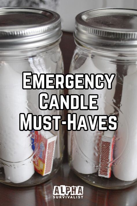 Explore the critical features of survival candles that can make a difference in an emergency. From long burn times to safe materials, find out what to stock up on for your survival kit or next camping trip. A valuable resource for anyone looking to enhance their emergency preparedness. How To Make Emergency Candles, Tornado Emergency Kit Families, Home Preparedness Ideas, Storm Preparedness Kit, Tornado Emergency Kit, Emergency Power Outage Kit, Candle Survival, Emergency Candle Kit, Prepping Survival Emergency Preparedness