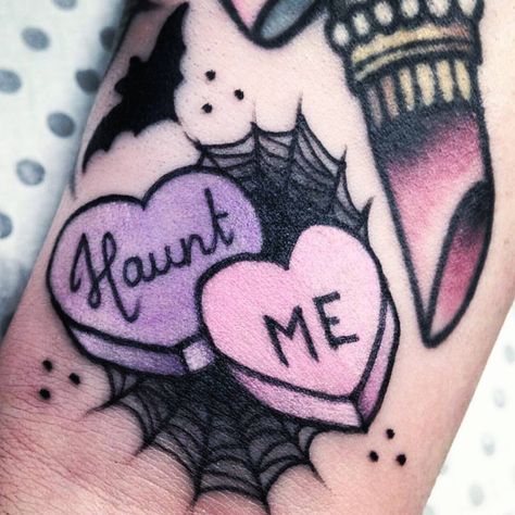 Petit Tattoo, Goth Tattoo, Kunst Tattoos, Inspiration Tattoo, Tattoos Geometric, Spooky Tattoos, Halloween Tattoo, Emily Rose, Horror Tattoo