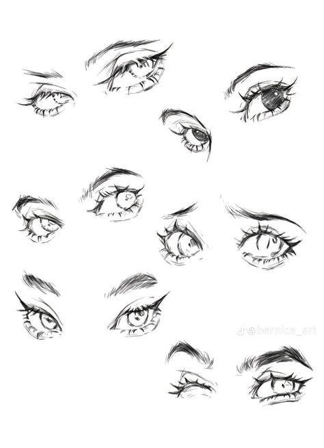 Eye Drawing Tutorials, Sketches Tutorial, 캐릭터 드로잉, Drawing Expressions, Easy Drawings Sketches, Poses References, Figure Drawing Reference, Anime Drawings Tutorials, Anatomy Art